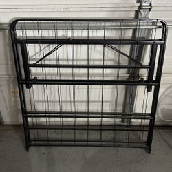 Twin Size Foldable Bed Frame