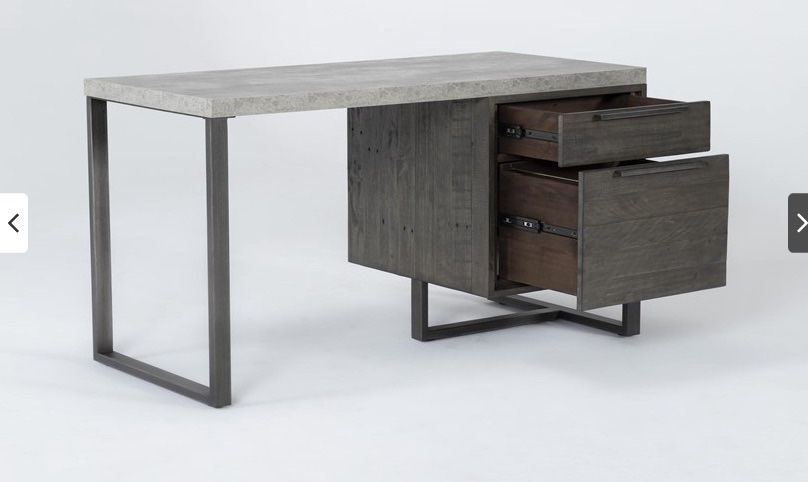 Office Desk (Concrete Top)