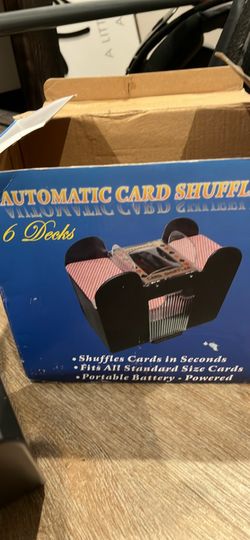 Electric card Shuffler