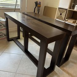 Console Table And End Table 