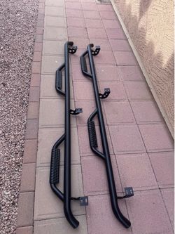 Tacoma running boards “predator style”