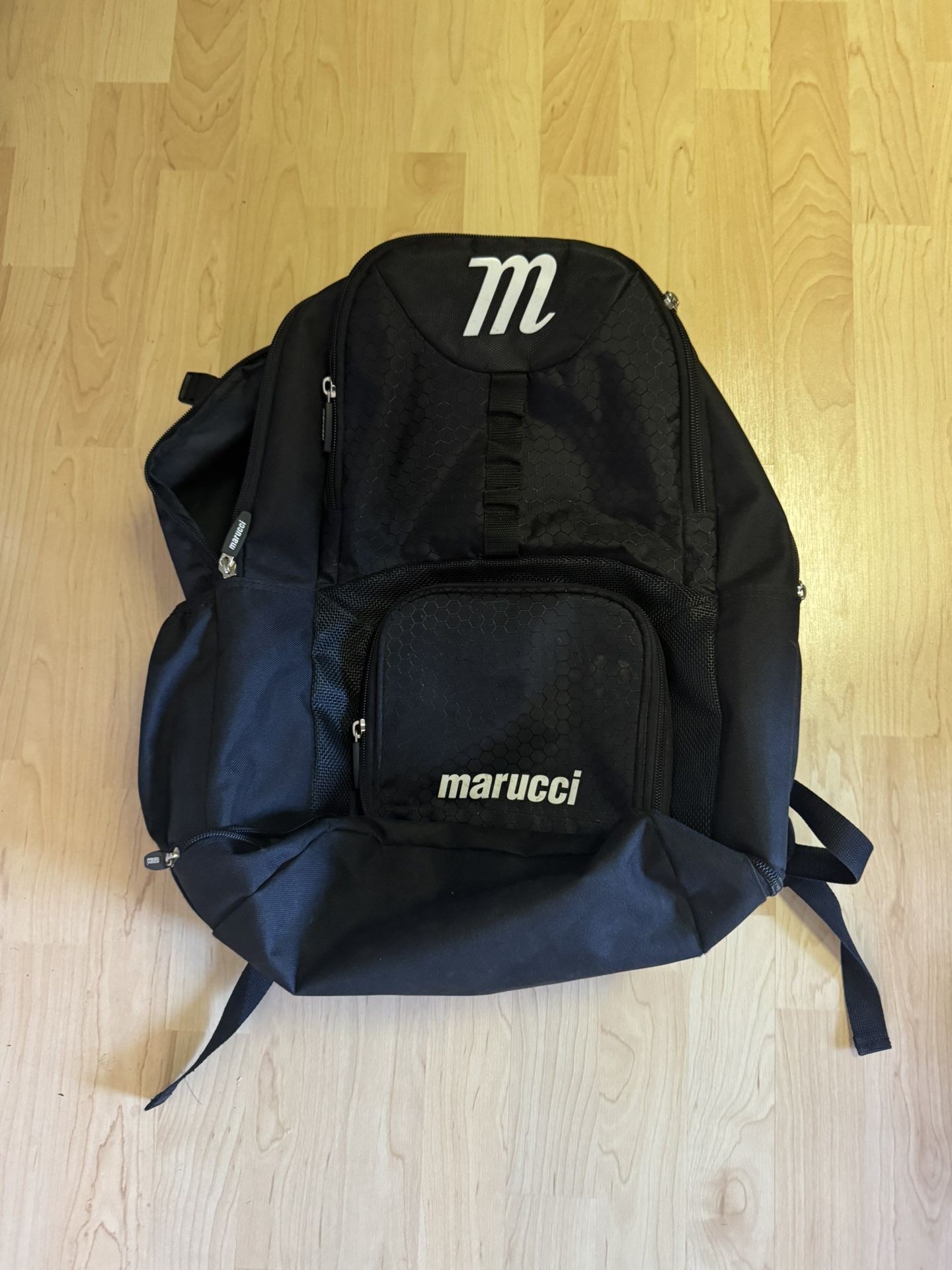 Marucci Baseball Equipment Backpack Black