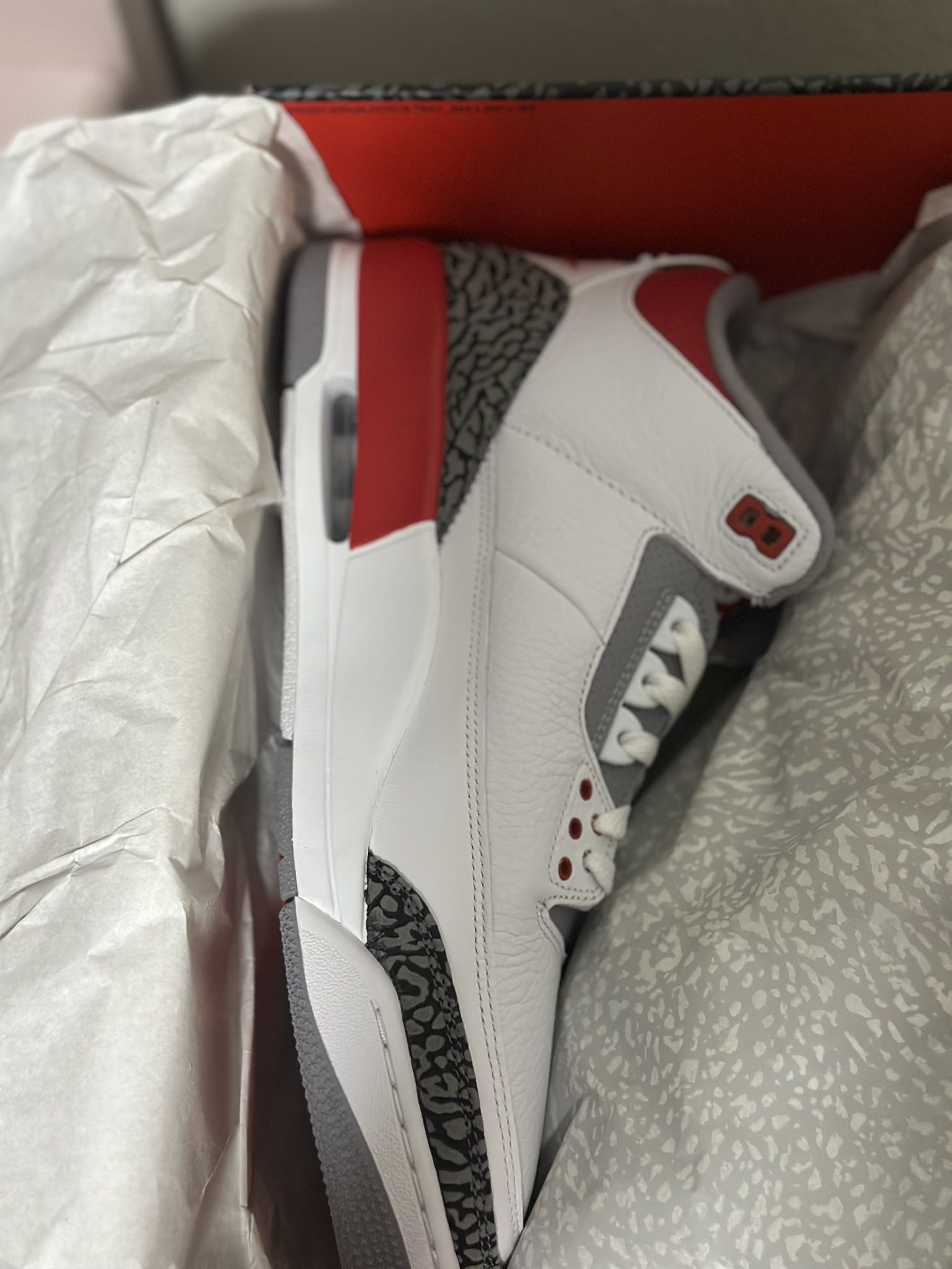 Jordan 3 Fire Red Size 12