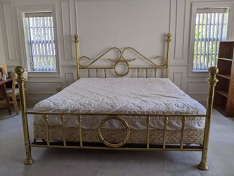 Brass King size bed set