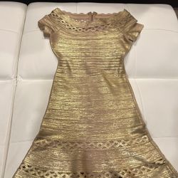 Herve Ledger Dress Size M