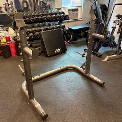 Adjustable Squat/Bench Press Rack