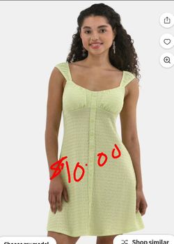Green dress