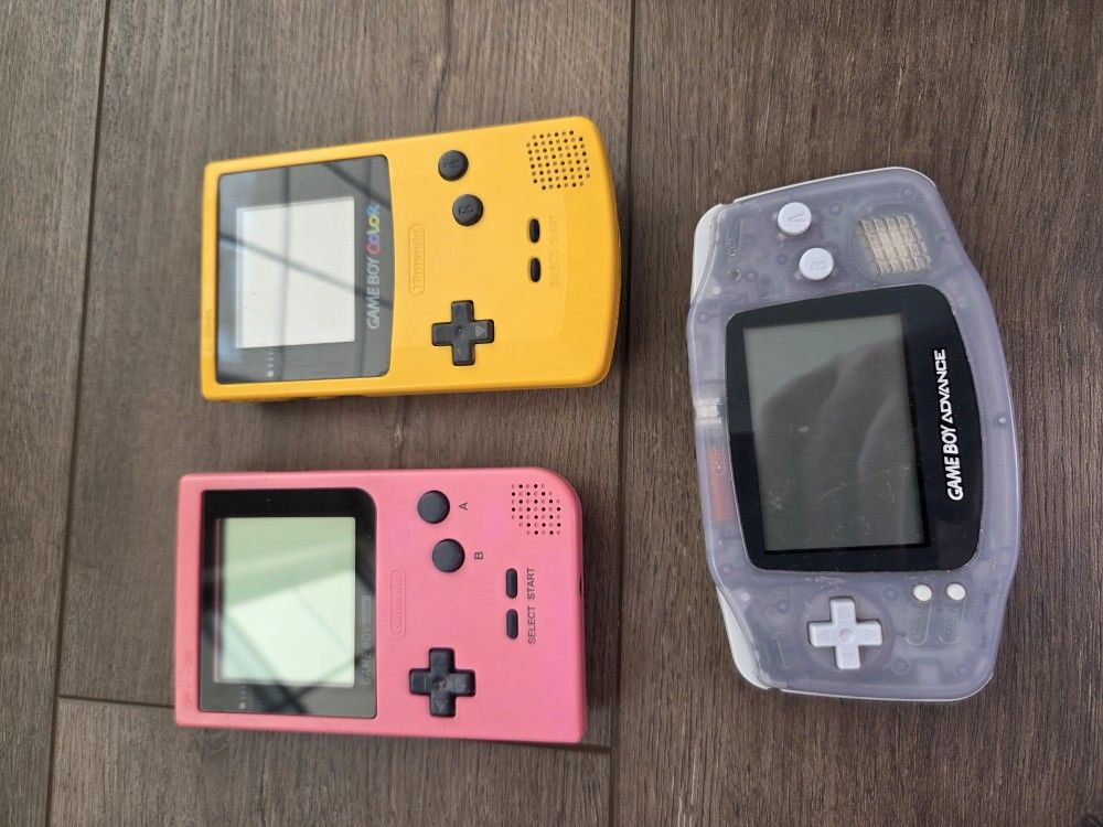 Gameboy Color Gameboy Advance Gameboy Pocket