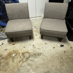 Armless Chairs - 2