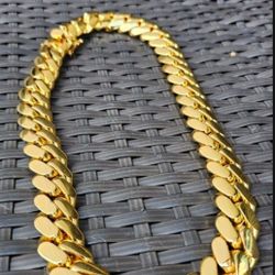 I Deliver I SHIP 14K GOLD PLATED CHAIN