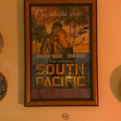 Cuadro  De La Película SOUTH Pacífic Y Firmado 