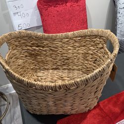 DAN SEO LARGE WICKER WOVEN BASKET