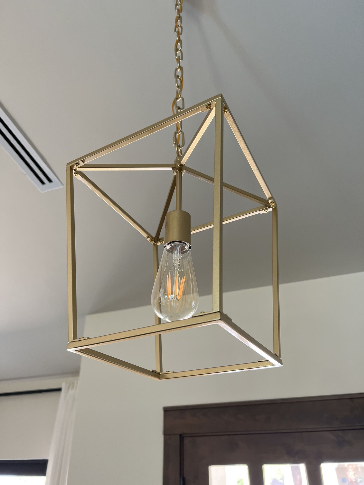 Anjiadengshi Lantern Pendant Light-gold