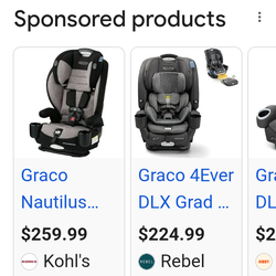 Graco Nautilus car seat brand new condition