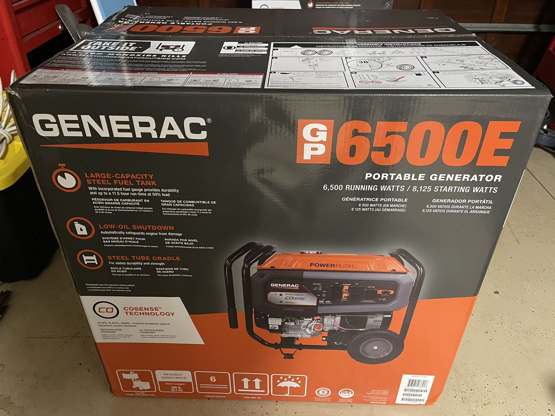 GENERATOR BRAND NEW IN BOX 