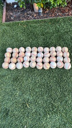40 leather baseballs perfect for coach