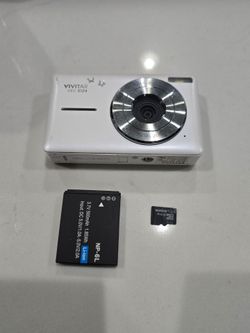 VIVITAR PopSnap Digital Camera VEC S124 2.4" Screen Not working for Parts