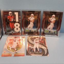 2024 Marvin Harrison Jr. RC Lot (5 Cards) Base Select 