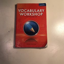 Sadlier Vocabulary Workshop Level G w/ Notes