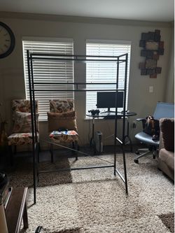 New Twin/XL Bed Canopy Over the top storage