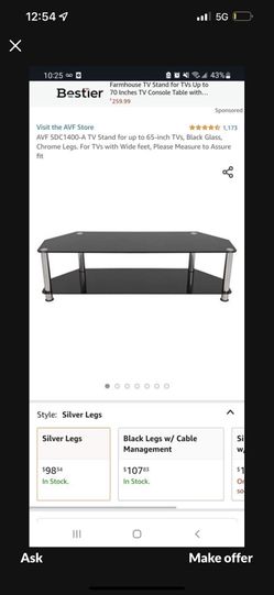 Glass Tv Stand
