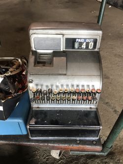 Vintage national Cash register