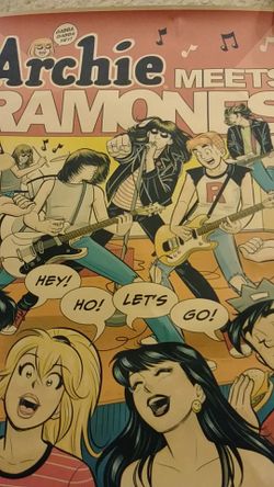 ARCHIE MEETS THE RAMONES POSTER
