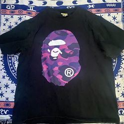 Bape Purple Camo Tee