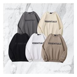 Unisex Plain Essentials Sweatshirt