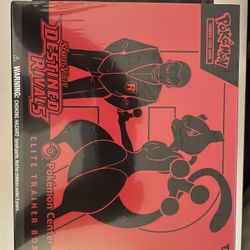 Pokémon center Exclusive Destined Rivals Elite Trainer Box ETB