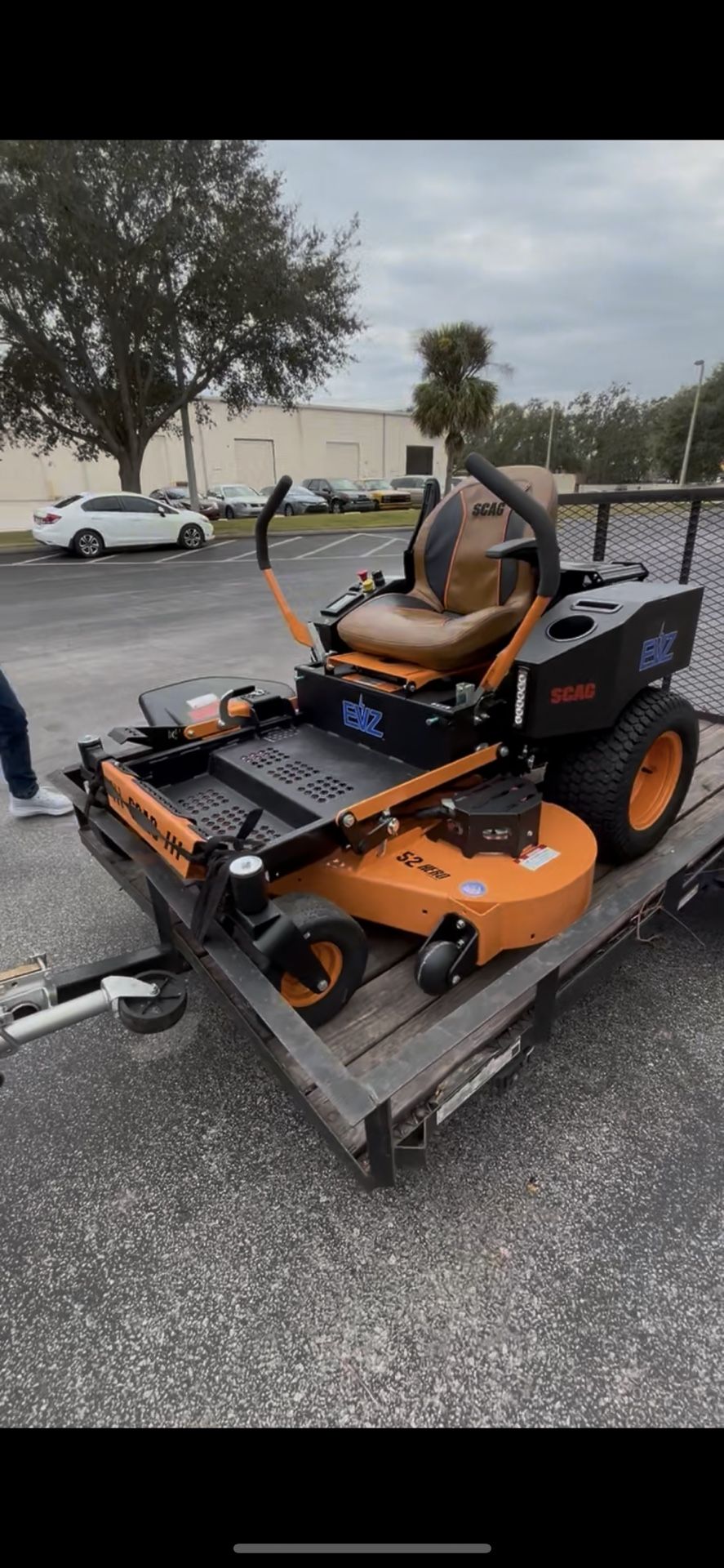 Scag EVZ Sit Down Mower 52in