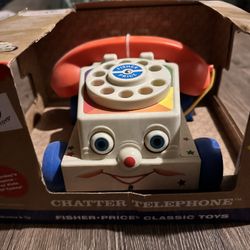 Vintage Fisher Price Charter Telephone 