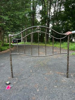 Vintage Metal Headboard