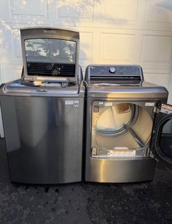 Washer and dryer
