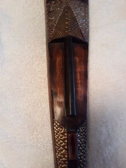 Wood carving from Ghana