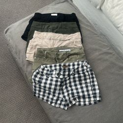 5 Pair Size 3 Shorts 