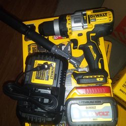 Dewalt Hammer Dril 20v Flexvolt 60v Avantage kIT