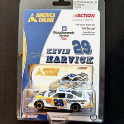2001 KEVIN HARVICK ACTION 1/64 GOODWRENCH SERVICE PLUS AOL # 29 MONTE CARLO
