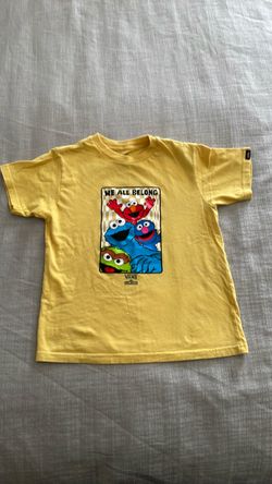 Vans x Sesame Street Kids Yellow Graphic T-Shirt