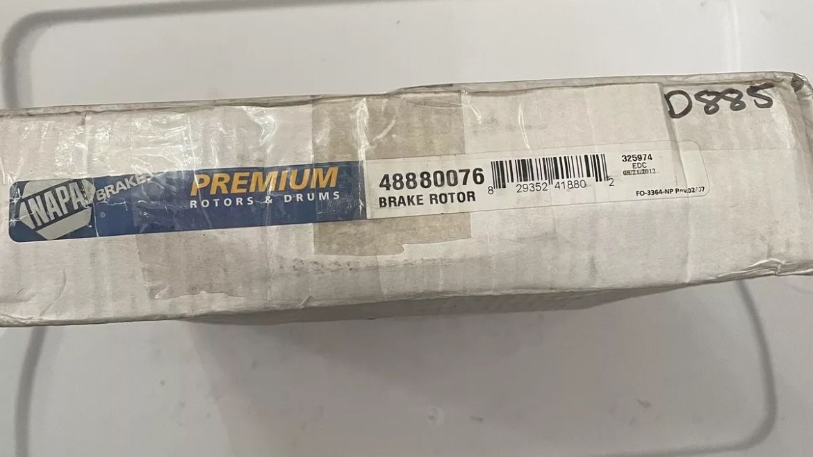 Brake Rotor (contact info removed)6 Napa