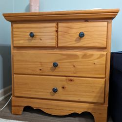 Bedside Table - Solid Wood