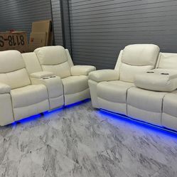 For Sale Reclining Sofa And Loveseat Set 