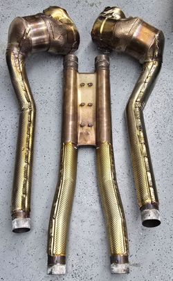 Ferrari Purosangue Exhaust Downpipes Muffler GPF (contact info removed)58 834658 Resonator