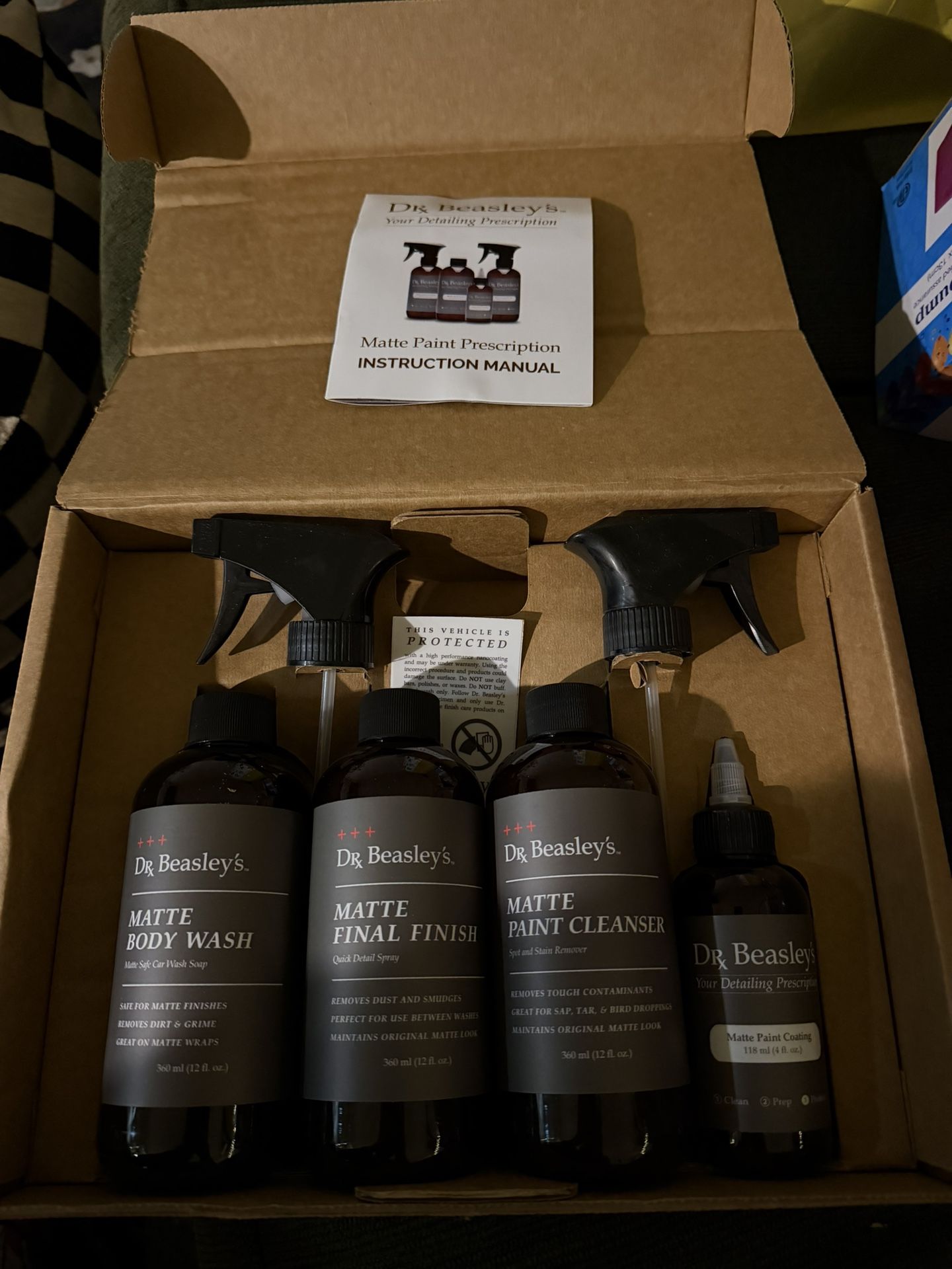 Dr Beasley Matte Paint Detailing Kit