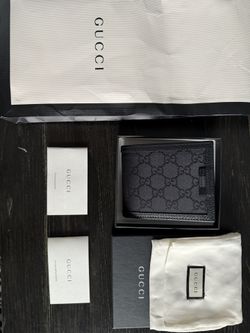 Gucci Gg Nylon Bifold Wallet
