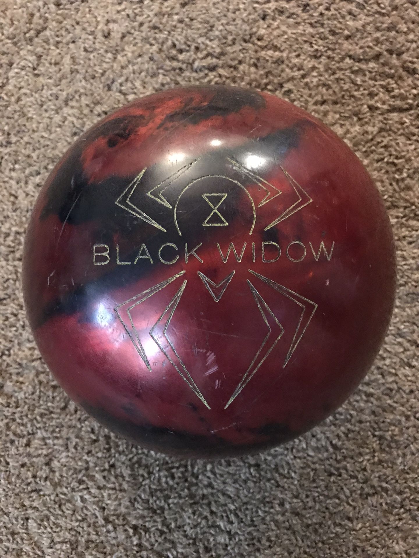 Black widow hammer Bowling ball