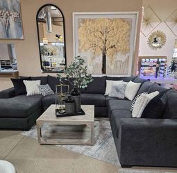 Custom Made Fabric Sectional