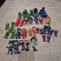 PJ MASK Catboy Owlette Gekko,y sus amigos (32 Unidades)