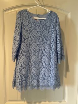 Light Blue Lace Dress