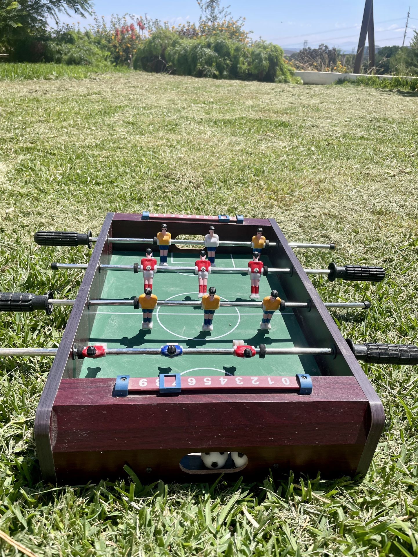 Mini Foosball Fussbal Tabletop Game